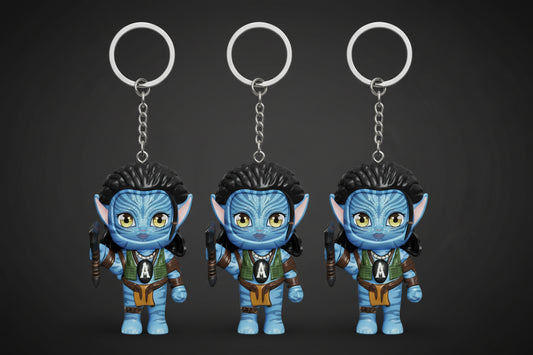 Avatar Face Changing Keychain Pack of 3