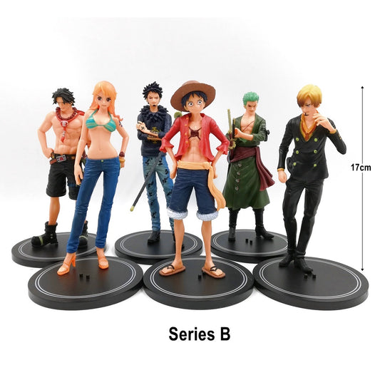 One Piece : 6pcs Set - 18cm Action Figure