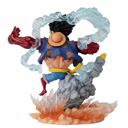One Piece Monkey D Luffy Gear 4 Action Figure 15cm