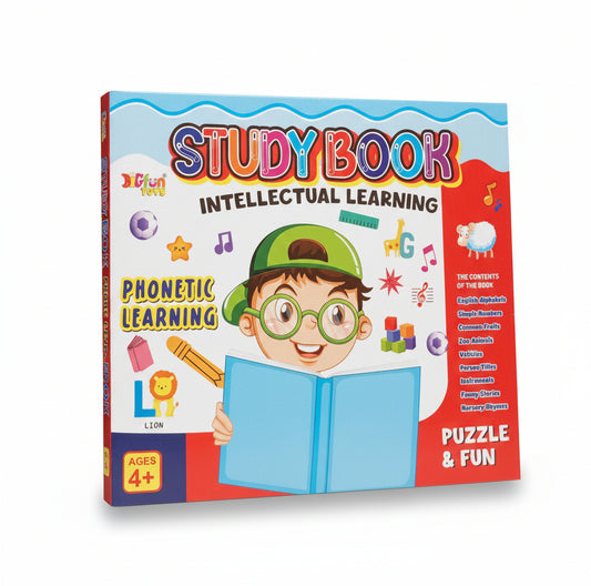 Study Book || Intellectual Learning & Phonetic Education for Kids