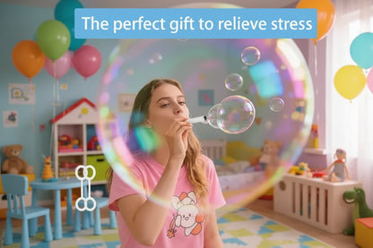 Vintage Pocket Bubble Blowing Prank Toy