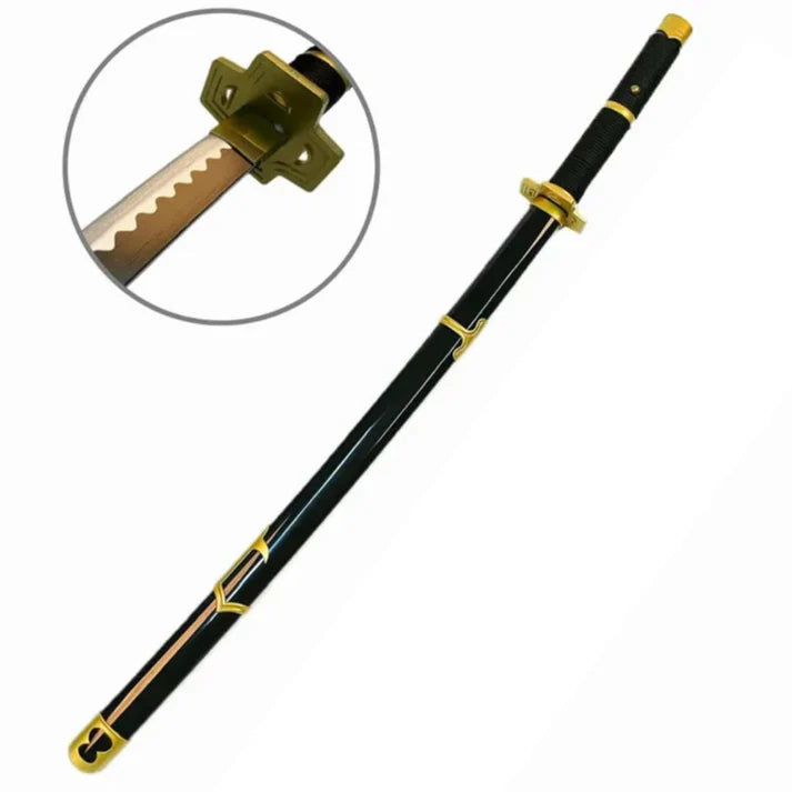 One Piece: Roronoa Zoro Yubashiri Cosplay Replica Led Katana - 40 inches Rechargeable