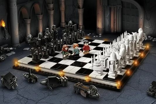Harry Potter Hogwarts Wizard's Chess Building Block Set
