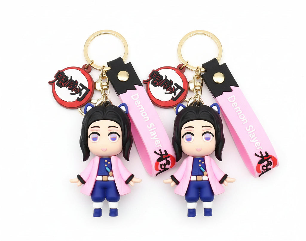 Demon Slayer Shinobu kocho 3D Keychain Pack of 2