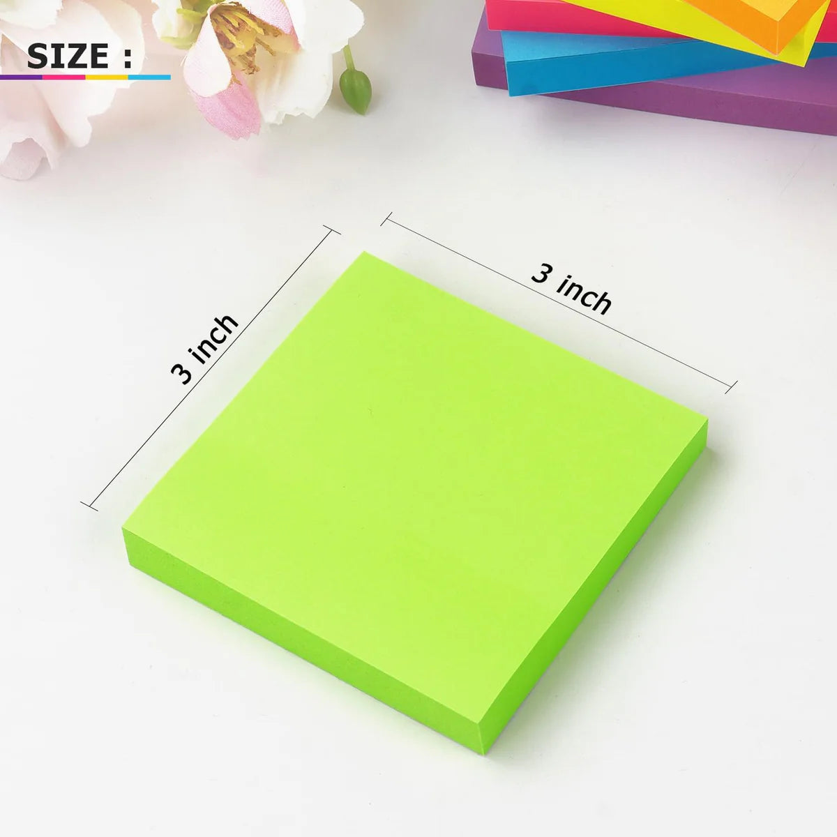 STICKY NOTES - 100 SQUARE SHEETS – The Indian Book Store