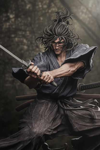 Miyamoto Musashi 3D Printed Resin Statue By Tibs 3D Studio – Legendary Samurai Collector Edition