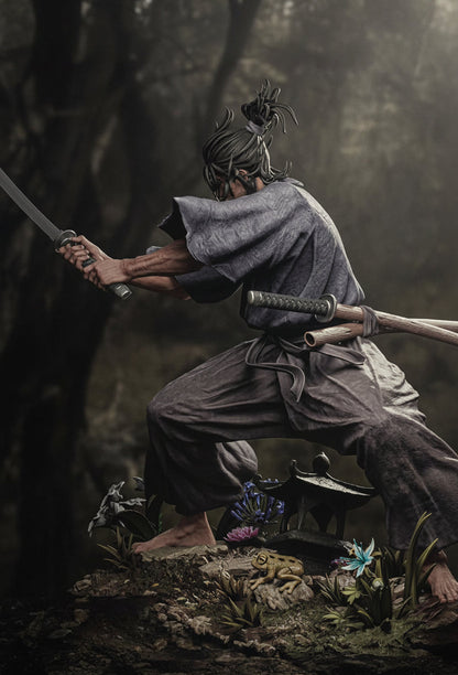 Miyamoto Musashi 3D Printed Resin Statue By Tibs 3D Studio – Legendary Samurai Collector Edition