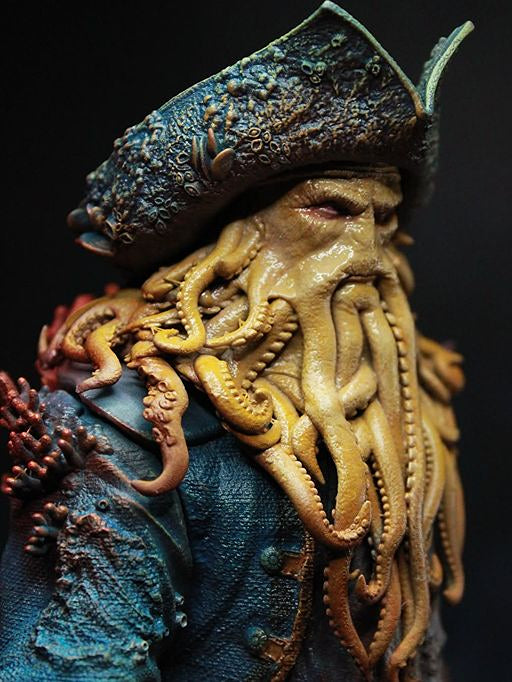Davy Jones Pirates of the Caribbean: Dead Man’s Chest Resin Statue By Tibs 3D Studio – Premium Collector Edition