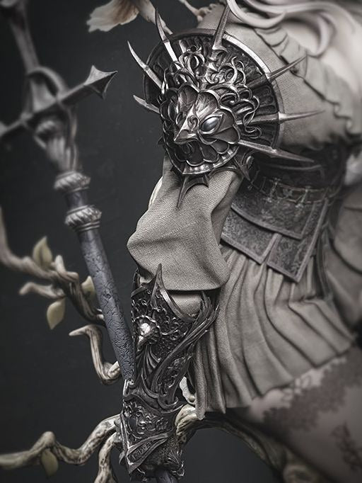 Lenora Queen of Crows Statue – 3D Printed Resin Collectible By Tibs 3D Studio