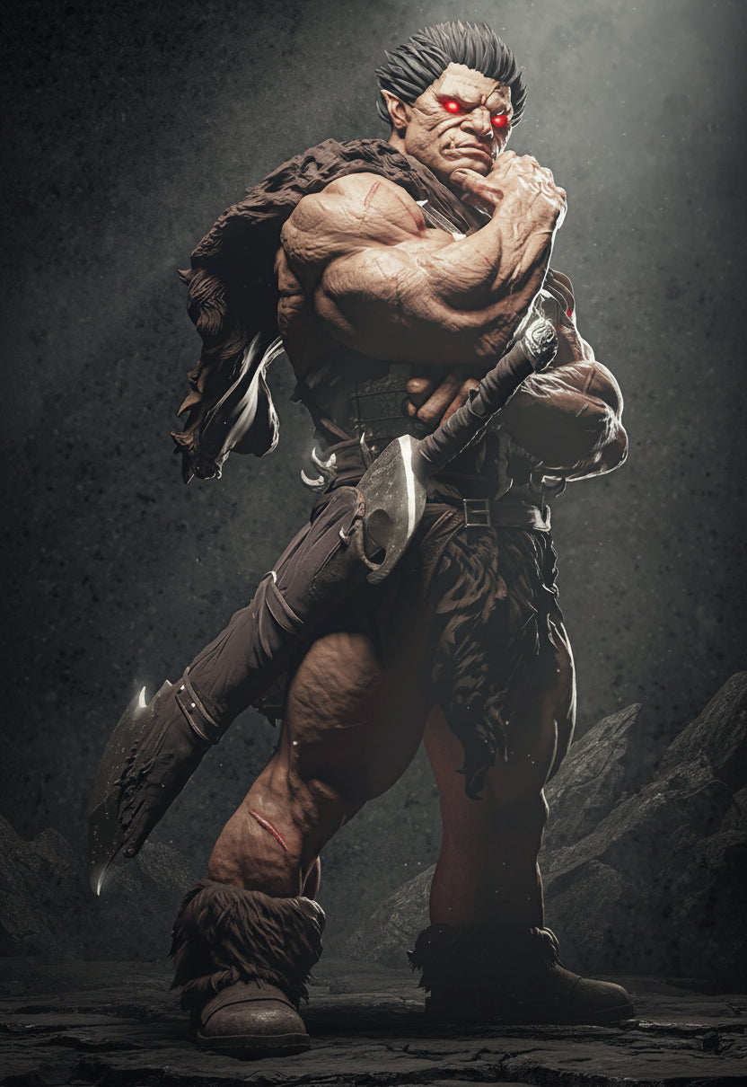 Zodd Nosferatu Statue – Berserk 3D Printed Resin Collectible By Tibs 3D Studio – Premium Edition