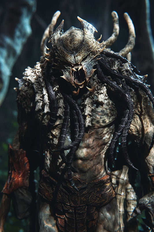 Predator King Statue – 3D Printed Resin Collectible By Tibs 3D Studio – Premium Edition
