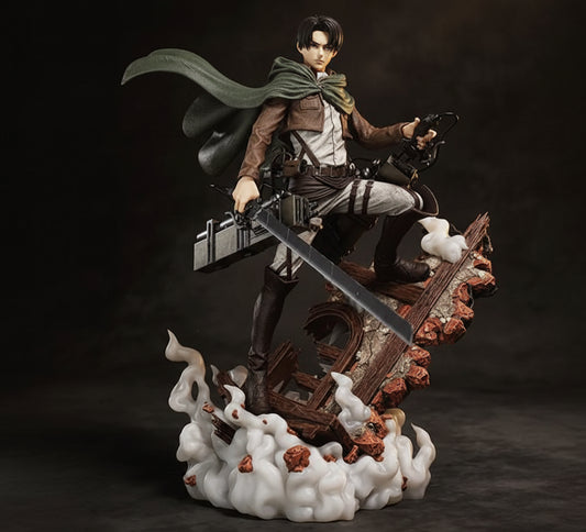 Levi Ackerman Statue – Attack on Titan 3D Printed Resin Collectible By Tibs 3D Studio