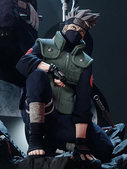Kakashi & Obito Naruto Resin Statue By Tibs 3D Studio – 3D Printed Collector Edition