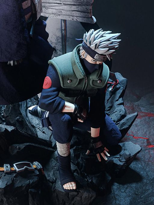 Kakashi & Obito Naruto Resin Statue By Tibs 3D Studio – 3D Printed Collector Edition