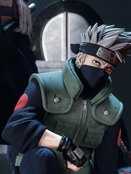 Kakashi & Obito Naruto Resin Statue By Tibs 3D Studio – 3D Printed Collector Edition