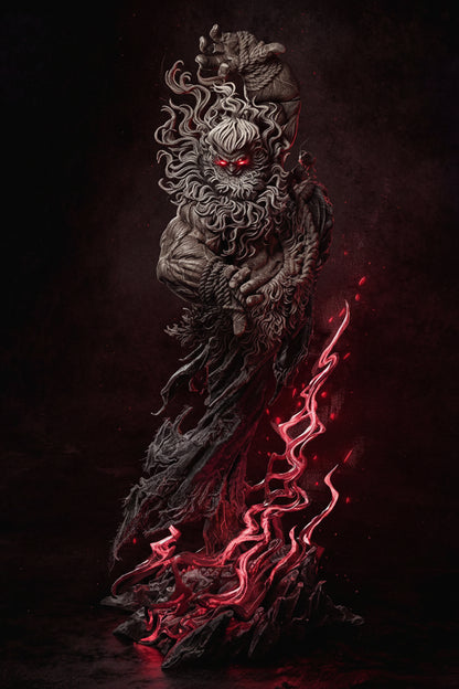 Akuma 3D Printed Resin Statue By Tibs 3D Studio – Dark Myth Collector Edition