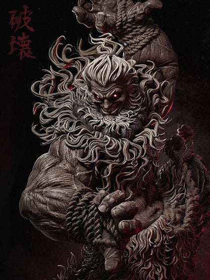 Akuma 3D Printed Resin Statue By Tibs 3D Studio – Dark Myth Collector Edition