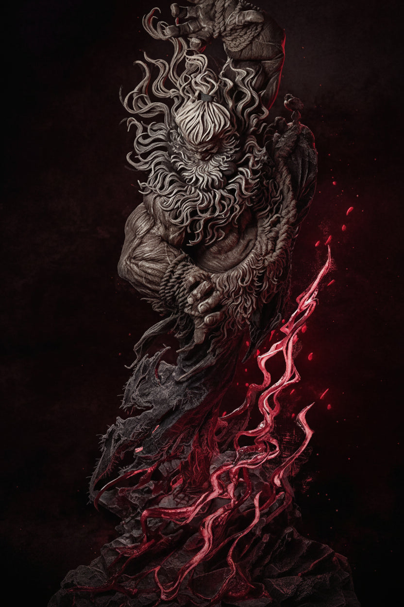 Akuma 3D Printed Resin Statue By Tibs 3D Studio – Dark Myth Collector Edition
