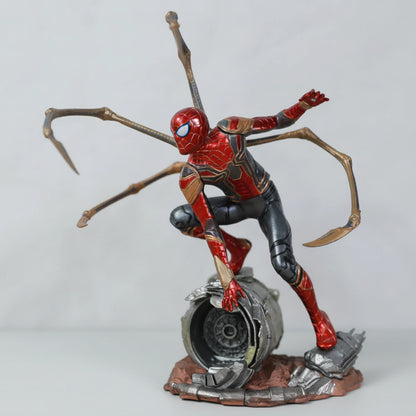 Iron Spider-Man Marvel Avengers Collectible Action Figure Statue 20cm