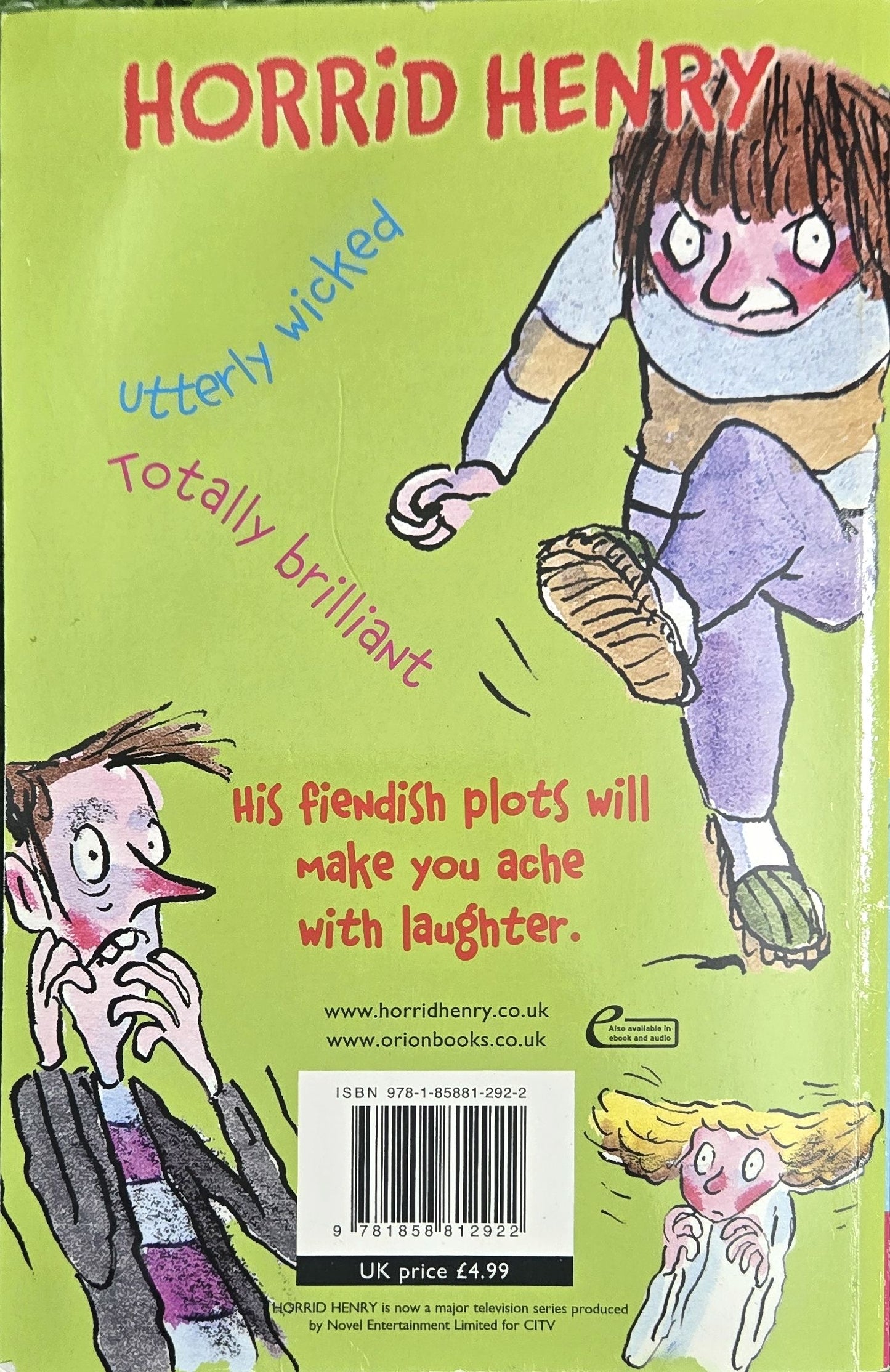 Horrid Henry and the Secret Club by Simon.F.