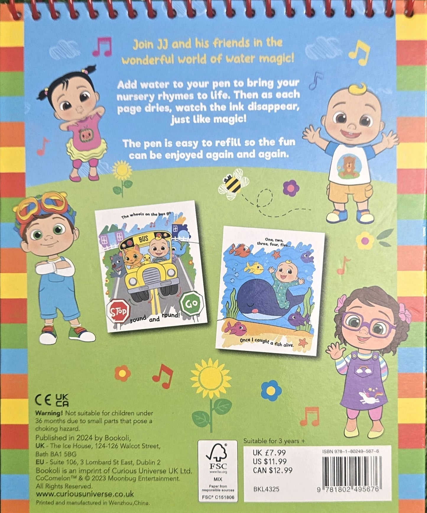 CoComelon Nursery Rhymes (Magic Painting)