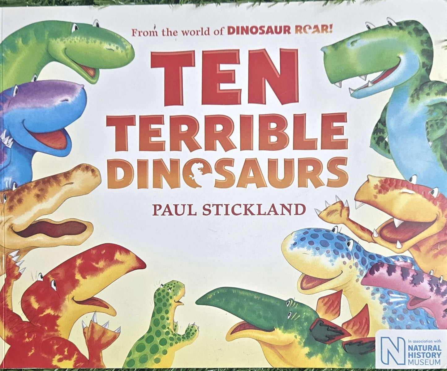 Ten Terrible Dinosaurs by Paul Stickland