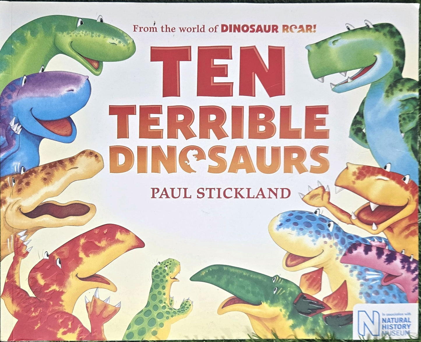 Ten Terrible Dinosaurs by Paul Stickland