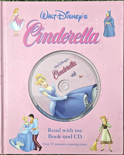 Walt Disney's Cinderella (Read With Me Book & CD) - Hardcover