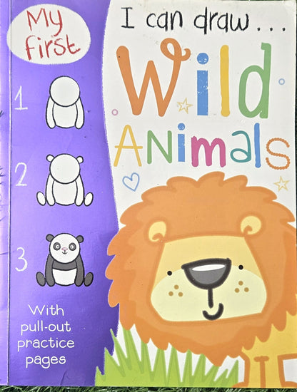 My First I Can Draw Wild Animals
