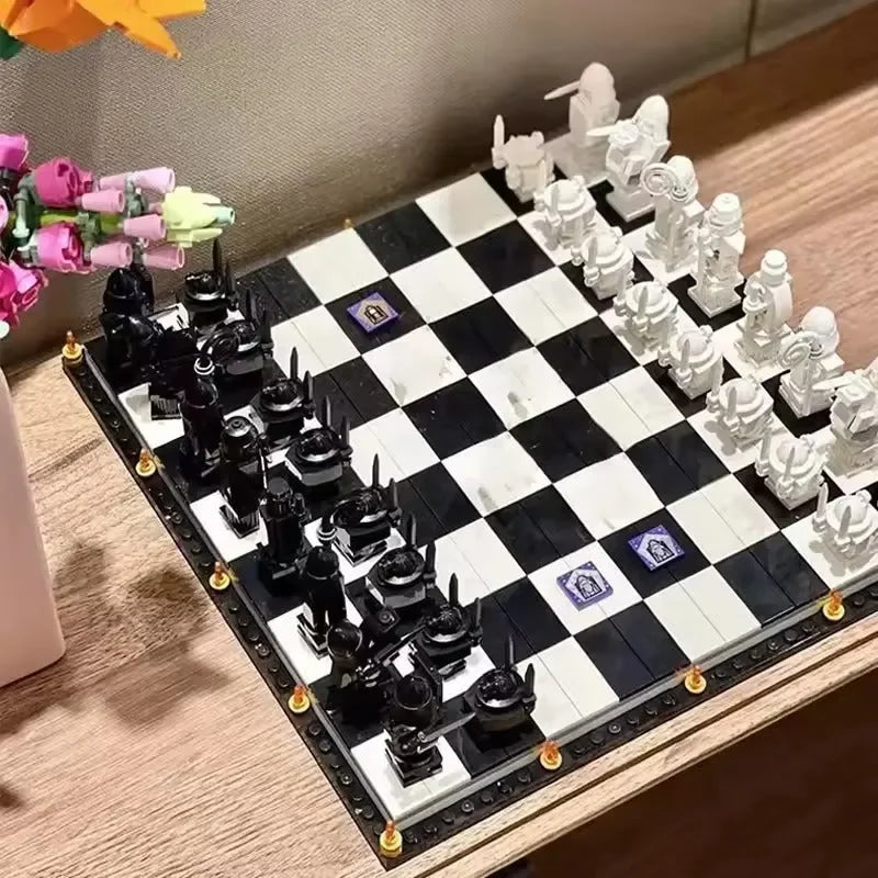 Harry Potter Hogwarts Wizard's Chess Building Block Set