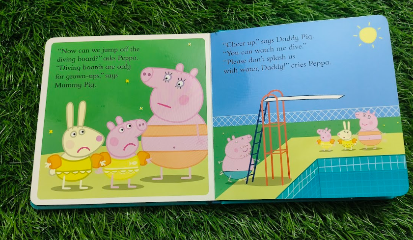 Peppa Pig : Peppa Goes Swimming By Peppa Pig (Hardcover)