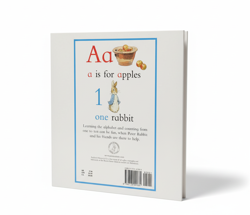 Peter Rabbit's A B C and 1 2 3 By Beatrix Potter (Hardcover)