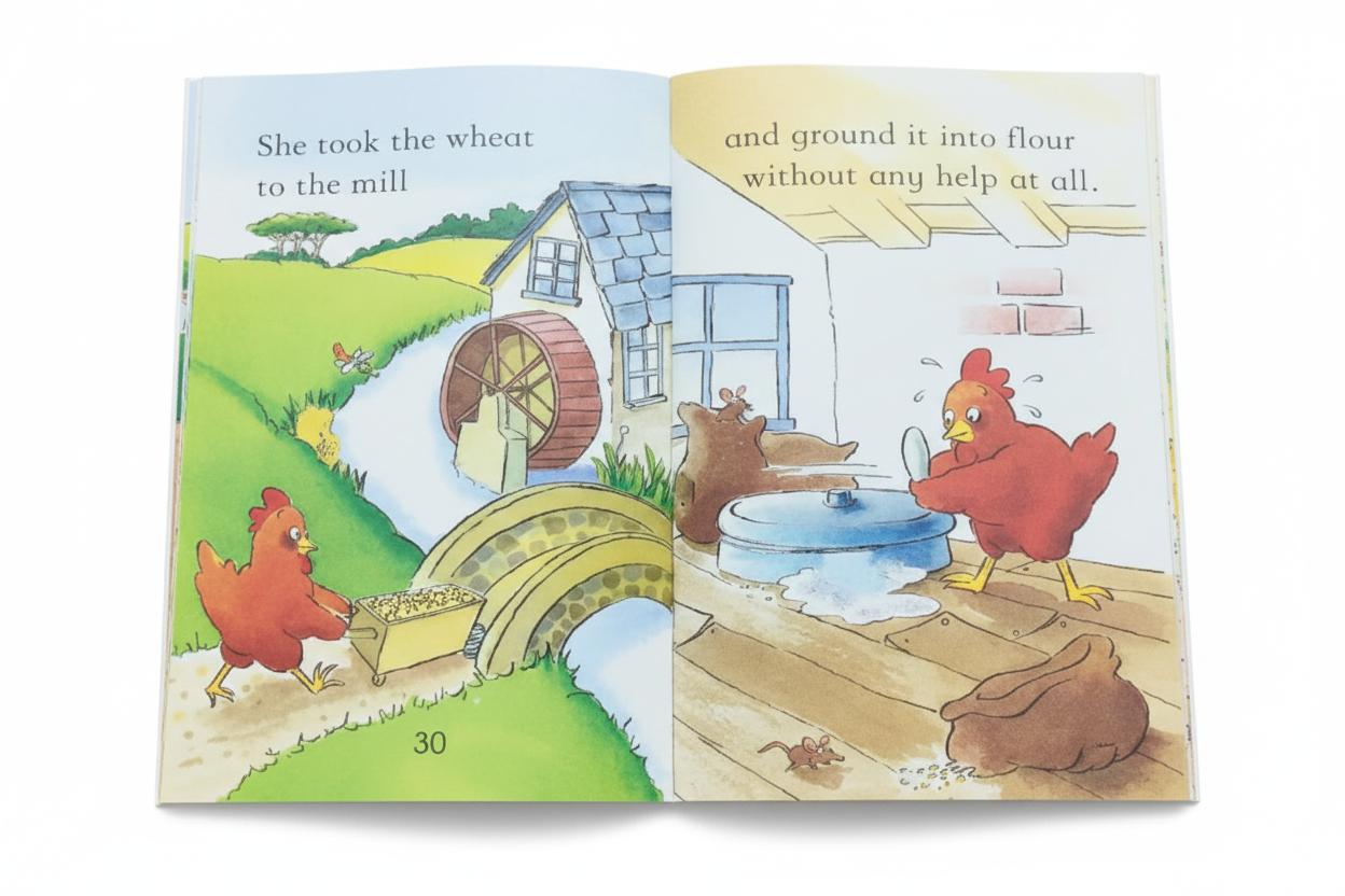 The Little Red Hen By Fiona Patchett (Hardcover)