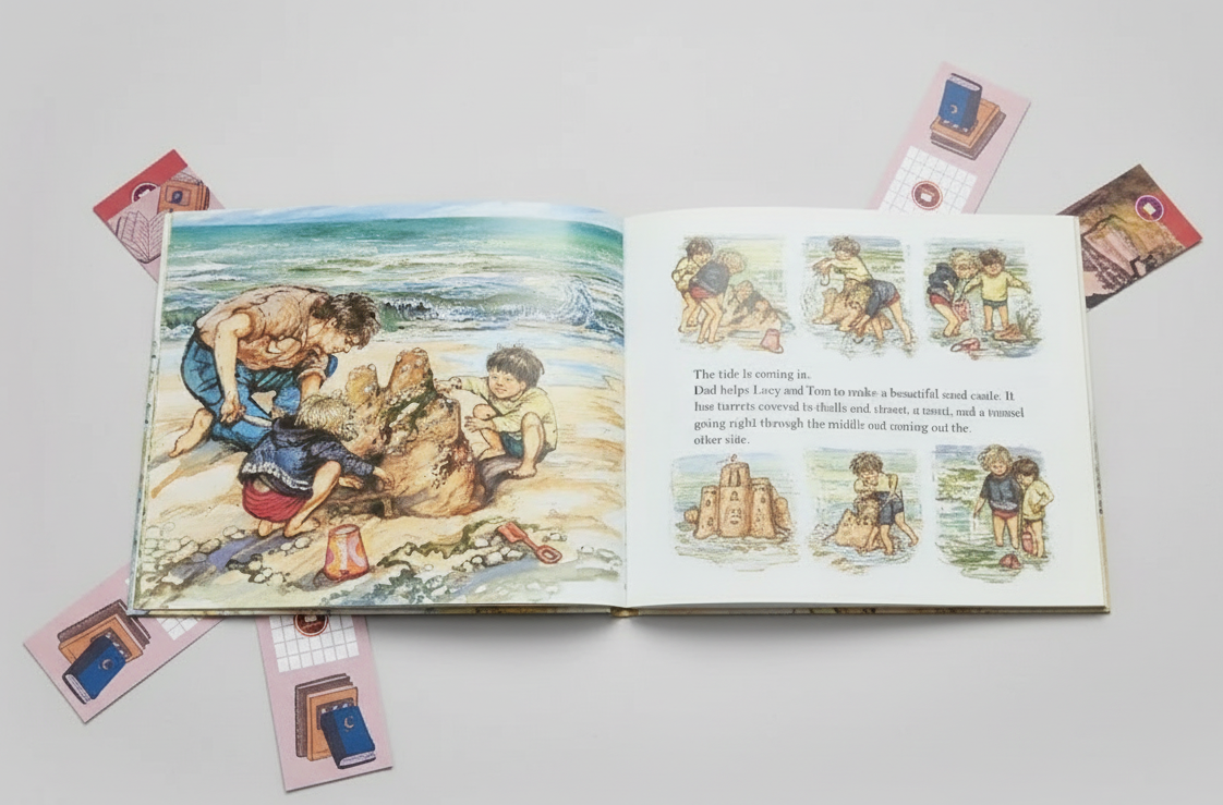 Lucy & Tom at the Seaside By Shirley Hughes (Paperback)