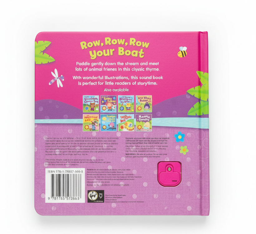 Row, Row, Row Your Boat By SIN AUTOR (Board Book)