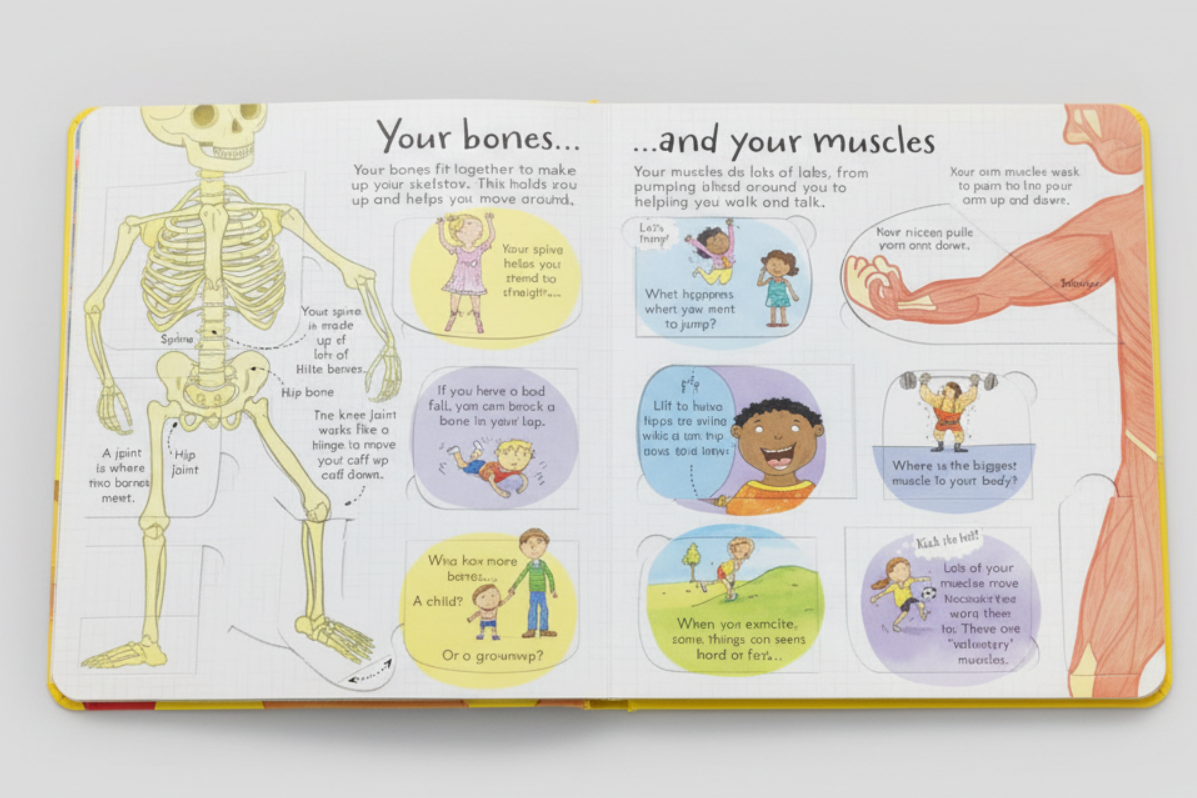 Look Inside Your Body By Louie Stowell (Board Book)