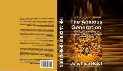The Anxious Generation By Jonathan Haidt  (Hardcover)