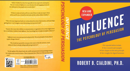 INFLUENCE- New and Expanded : Psychology of Influence By Robert B. Cialdini PhD (Hardcover)