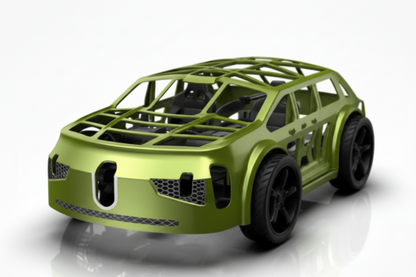 Rc Flying Mini Car, 2-in-1 Air-Ground Dual-Mode RC Flying Car with Intelligent Colorful LED Lights, 2.4GHZ Drone Air Racer