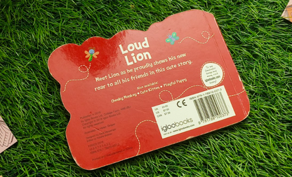 Loud Lion (Die-cut Shaped Animals) Board Book