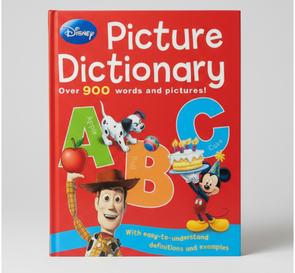 Disney Picture Dictionary By Parragon (Hardcover)