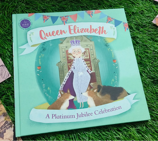 Queen Elizabeth: A Platinum Jubilee Celebration By DK (Author) Hardcover