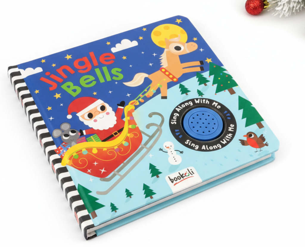 Jingle Bells By Bookoli Ltd (Hardcover Sound Book)