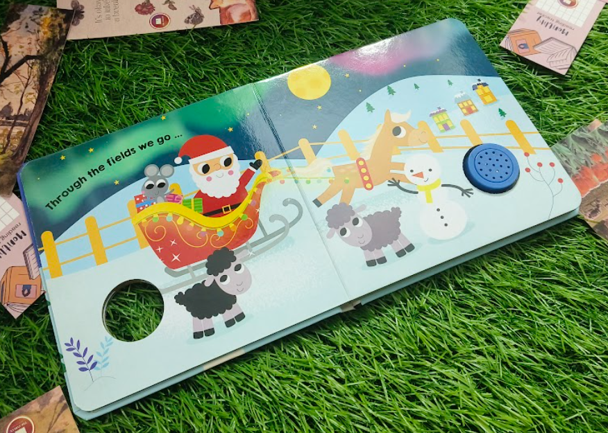 Jingle Bells By Bookoli Ltd (Hardcover Sound Book)