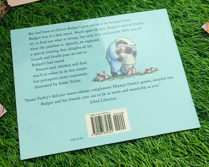Badger's Bad Mood By Hiawyn Oram (Paperback)