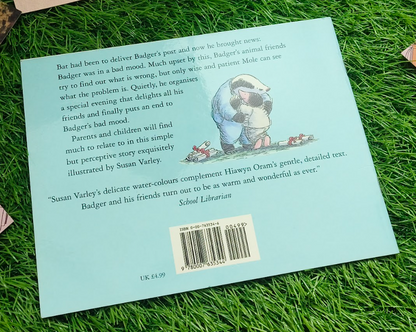 Badger's Bad Mood By Hiawyn Oram (Paperback)