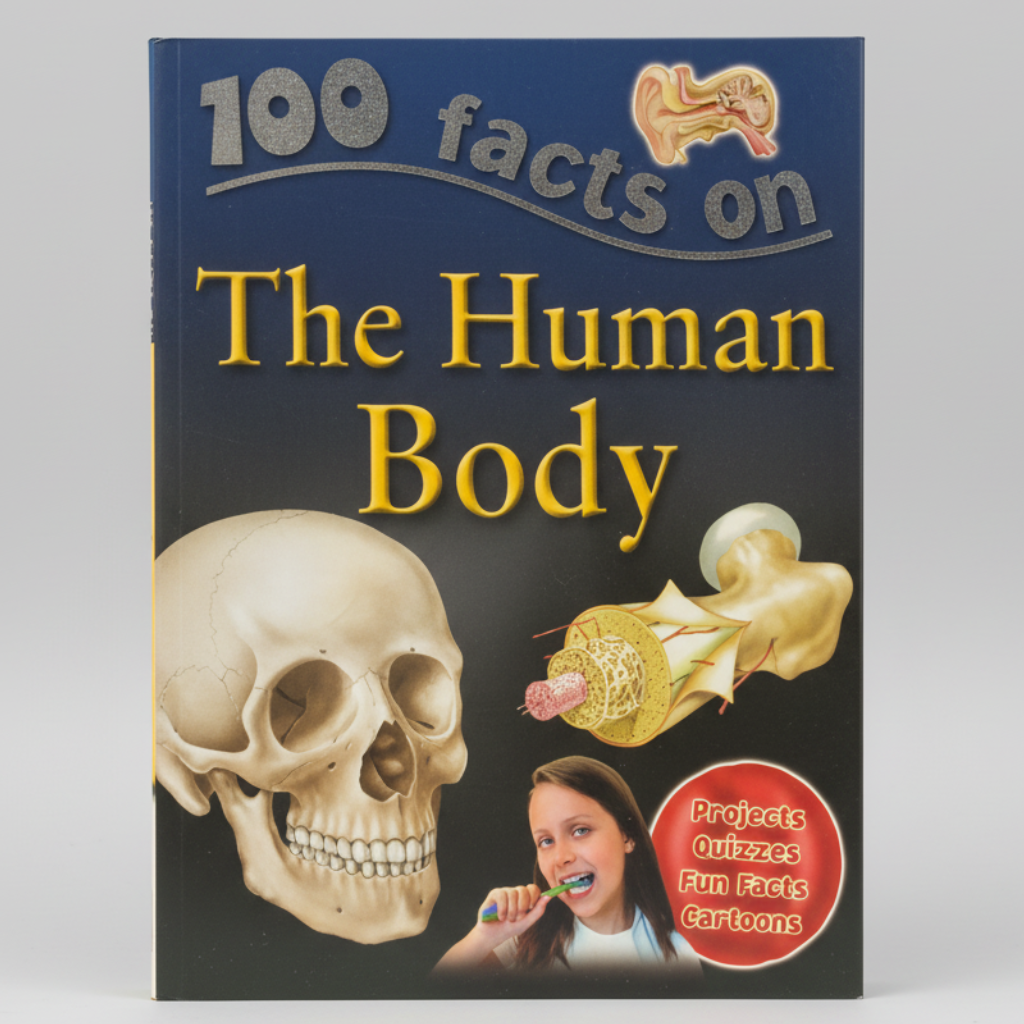 The Human Body (100 Facts on) By Steve Parker – The Indian Book Store