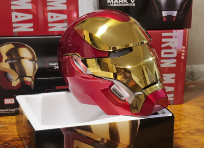 Mk50 Iron Man Party Mask Voice Control Deformation Electric Iron Man Mask Helmet (Limited Edition)