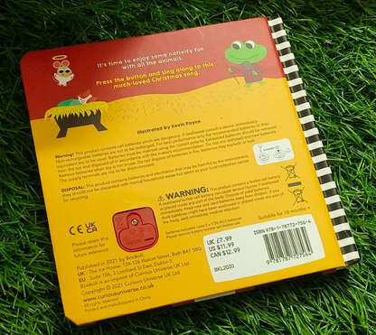 Away in a Manger (Sing Along With Me Sound) By Bookoli Ltd (Hardcover)