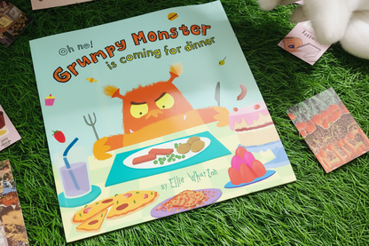 Grumpy Monster is Coming for Dinner By Ellie Wharton (Paperback)